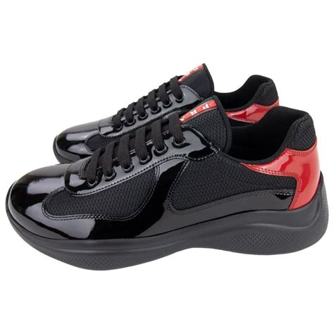 prada red sole mens shoes|Prada shoes red and black.